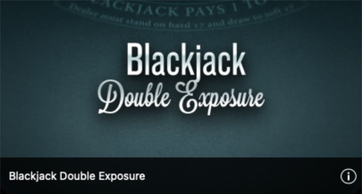 Blackjack Double Exposure - Gringo's Gaming