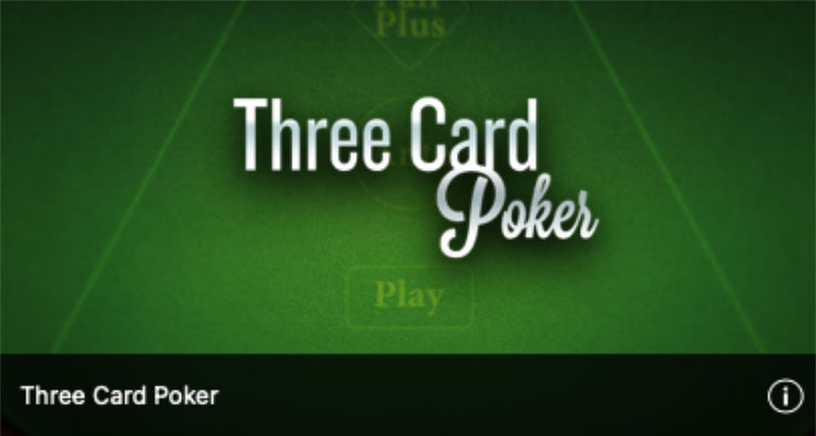 Three Card Poker - Gringo's Gaming